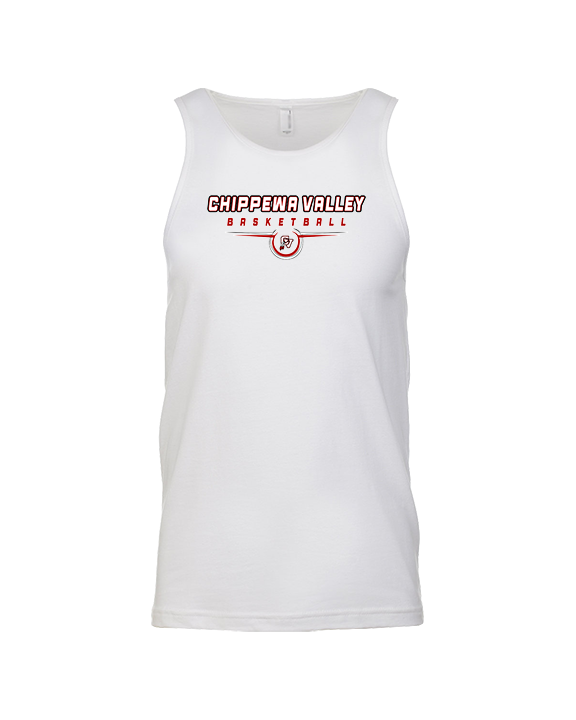 Chippewa Valley HS Boys Basketball Design - Tank Top