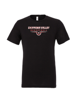 Chippewa Valley HS Boys Basketball Design - Tri-Blend Shirt