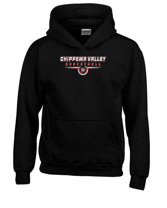 Chippewa Valley HS Boys Basketball Design - Youth Hoodie