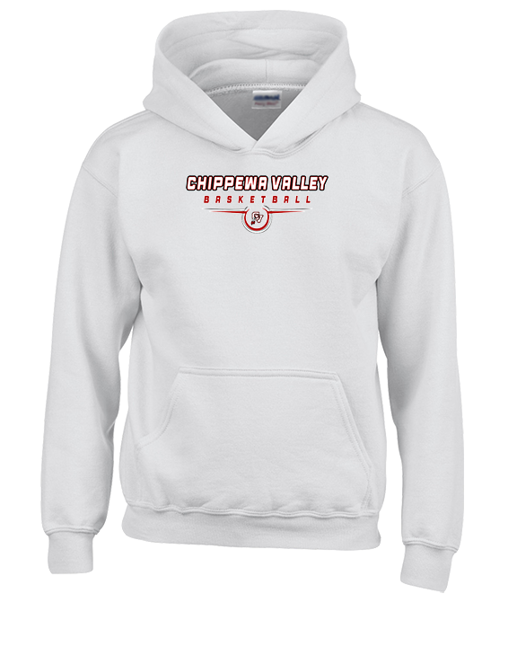 Chippewa Valley HS Boys Basketball Design - Youth Hoodie