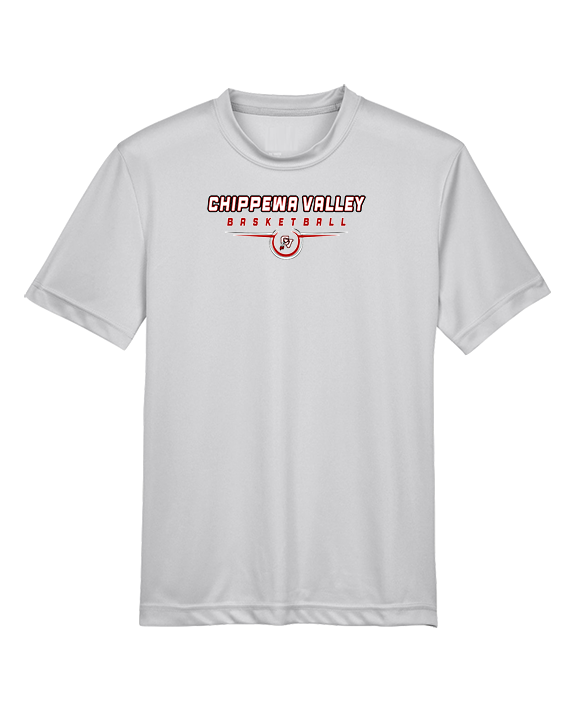 Chippewa Valley HS Boys Basketball Design - Youth Performance Shirt