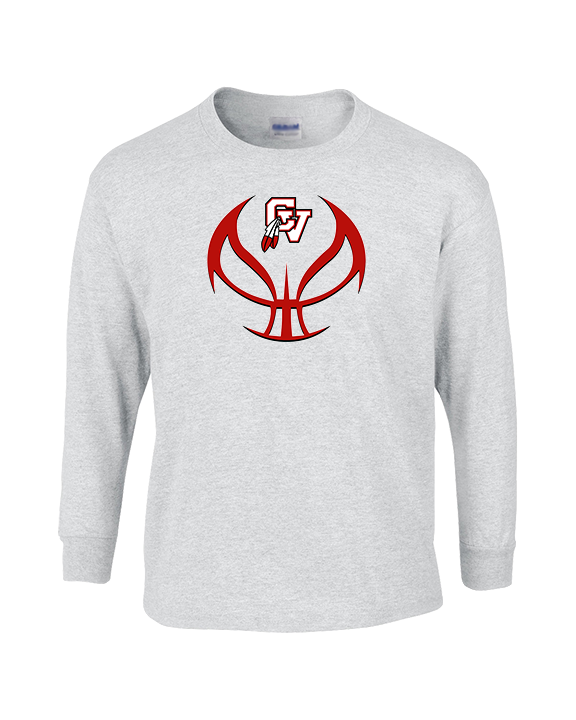 Chippewa Valley HS Boys Basketball Full Ball - Cotton Longsleeve