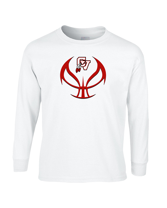Chippewa Valley HS Boys Basketball Full Ball - Cotton Longsleeve