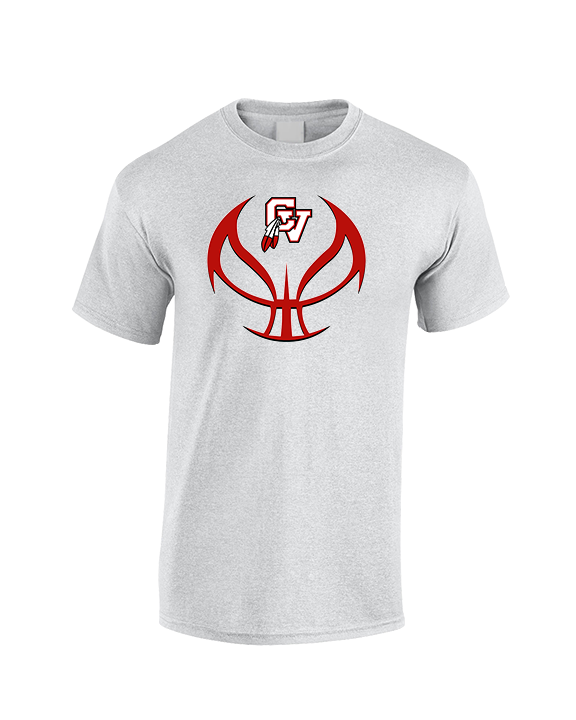 Chippewa Valley HS Boys Basketball Full Ball - Cotton T-Shirt