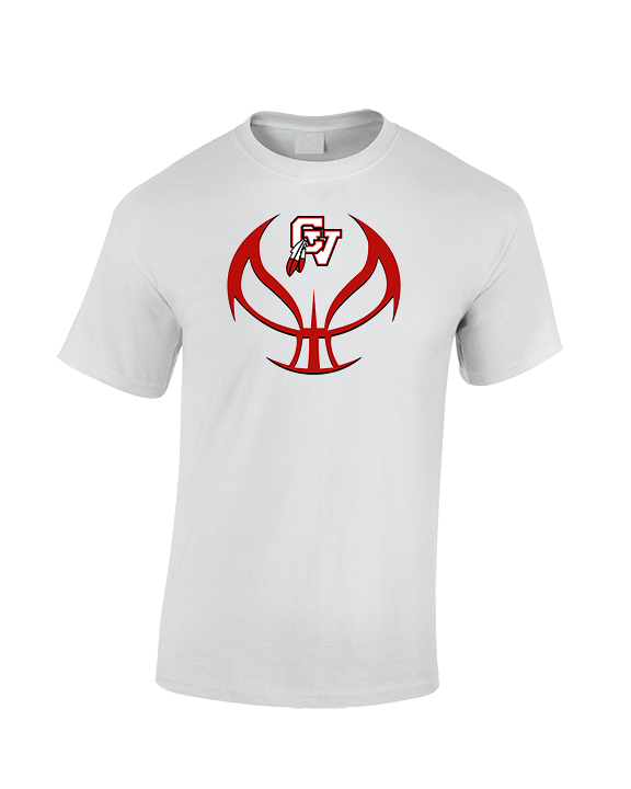 Chippewa Valley HS Boys Basketball Full Ball - Cotton T-Shirt