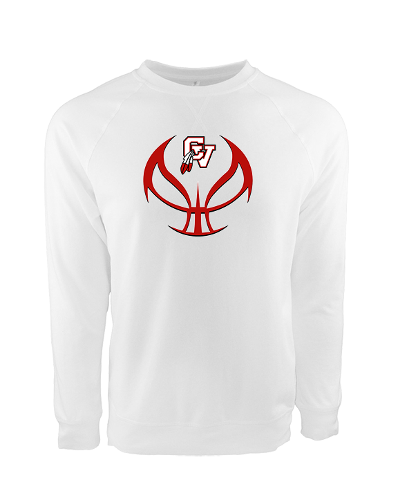 Chippewa Valley HS Boys Basketball Full Ball - Crewneck Sweatshirt