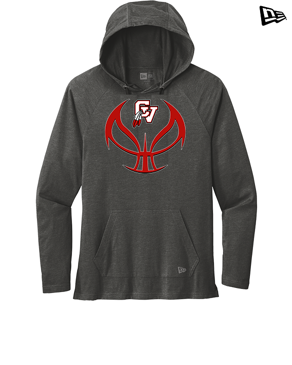 Chippewa Valley HS Boys Basketball Full Ball - New Era Tri-Blend Hoodie