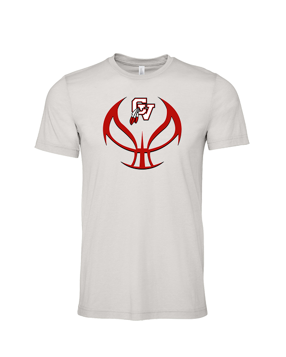 Chippewa Valley HS Boys Basketball Full Ball - Tri-Blend Shirt