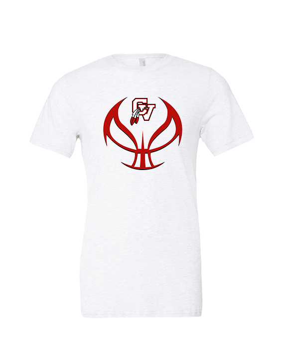Chippewa Valley HS Boys Basketball Full Ball - Tri-Blend Shirt