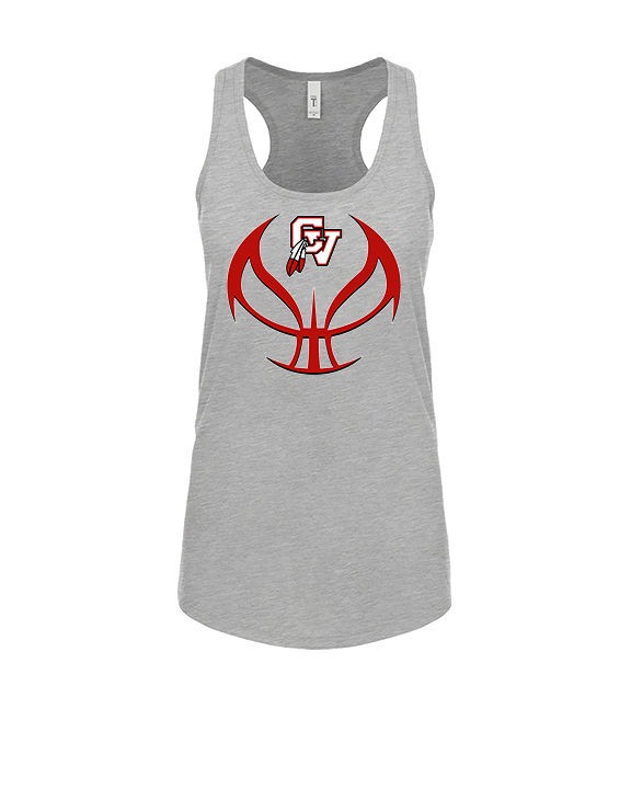 Chippewa Valley HS Boys Basketball Full Ball - Womens Tank Top