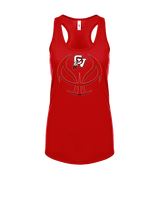 Chippewa Valley HS Boys Basketball Full Ball - Womens Tank Top