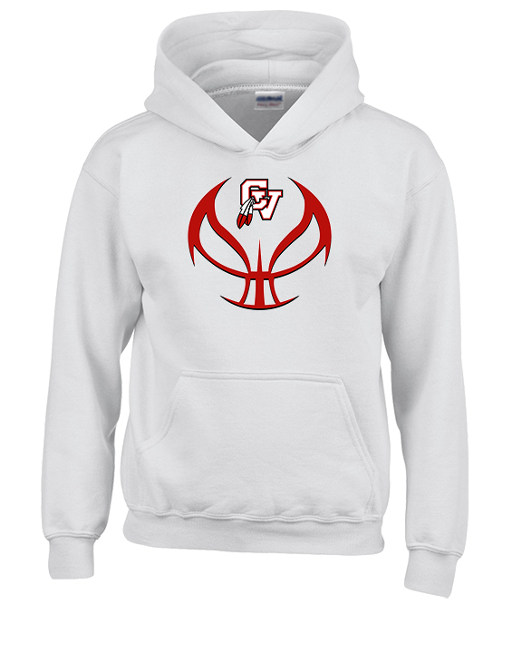 Chippewa Valley HS Boys Basketball Full Ball - Youth Hoodie