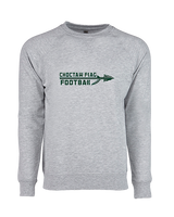Choctaw HS Flag Football Logo New - Crewneck Sweatshirt
