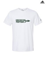 Choctaw HS Flag Football Logo New - Mens Adidas Performance Shirt