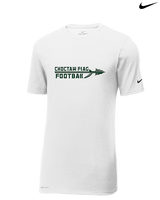 Choctaw HS Flag Football Logo New - Mens Nike Cotton Poly Tee