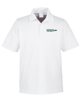 Choctaw HS Flag Football Logo New - Mens Polo