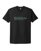 Choctaw HS Flag Football Logo New - Mens Select Cotton T-Shirt