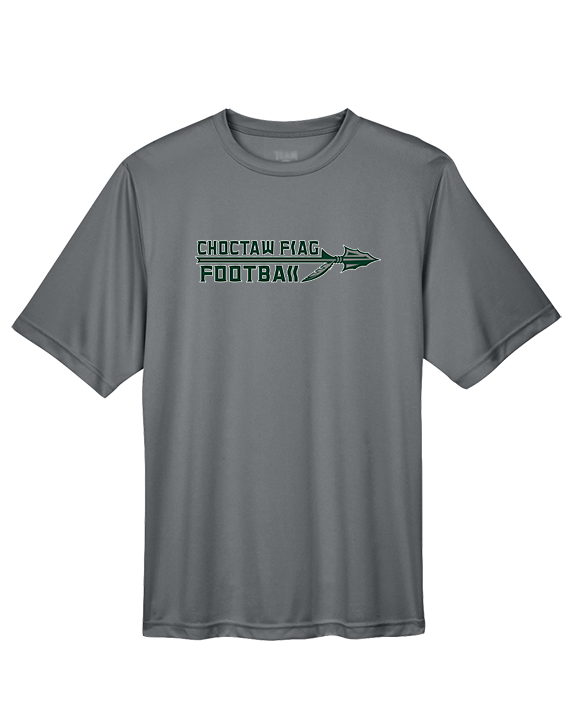Choctaw HS Flag Football Logo New - Performance Shirt
