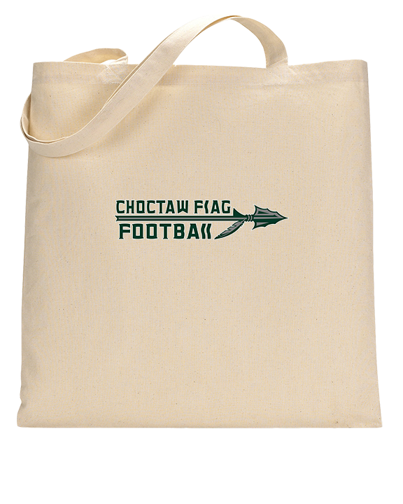 Choctaw HS Flag Football Logo New - Tote