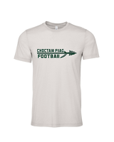 Choctaw HS Flag Football Logo New - Tri-Blend Shirt