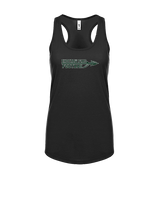 Choctaw HS Flag Football Logo New - Womens Tank Top