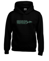 Choctaw HS Flag Football Logo New - Youth Hoodie