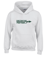 Choctaw HS Flag Football Logo New - Youth Hoodie