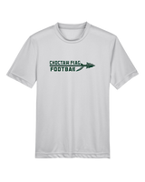 Choctaw HS Flag Football Logo New - Youth Performance Shirt