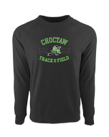 Choctaw HS Track & Field Curve - Crewneck Sweatshirt