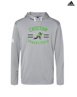 Choctaw HS Track & Field Curve - Mens Adidas Hoodie