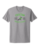 Choctaw HS Track & Field Curve - Mens Select Cotton T-Shirt