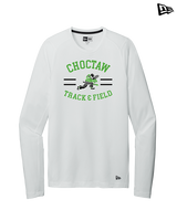 Choctaw HS Track & Field Curve - New Era Performance Long Sleeve