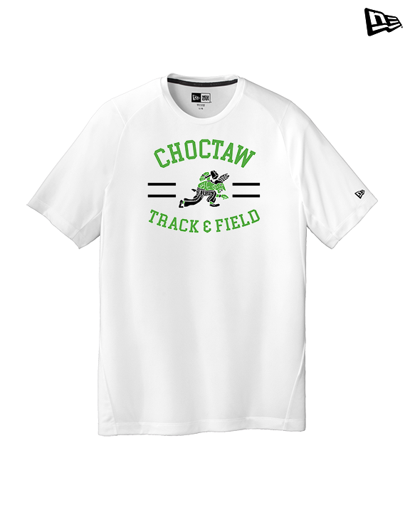 Choctaw HS Track & Field Curve - New Era Performance Shirt