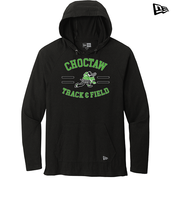 Choctaw HS Track & Field Curve - New Era Tri-Blend Hoodie