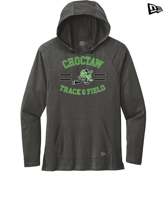 Choctaw HS Track & Field Curve - New Era Tri-Blend Hoodie