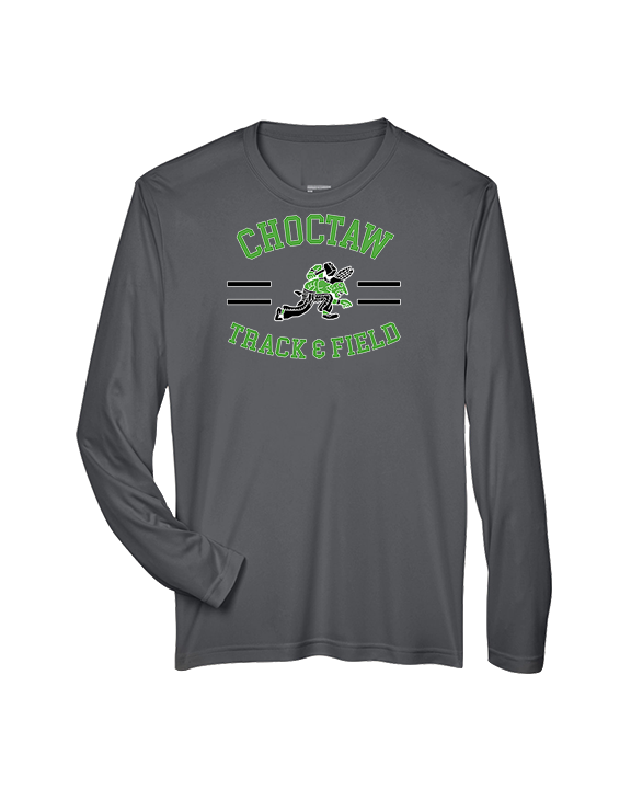 Choctaw HS Track & Field Curve - Performance Longsleeve