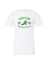 Choctaw HS Track & Field Curve - Tri-Blend Shirt