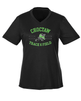 Choctaw HS Track & Field Curve - Womens Performance Shirt