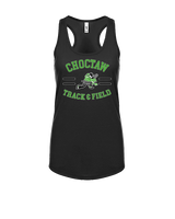 Choctaw HS Track & Field Curve - Womens Tank Top