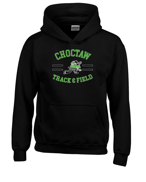Choctaw HS Track & Field Curve - Youth Hoodie