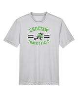Choctaw HS Track & Field Curve - Youth Performance Shirt