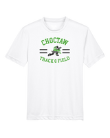 Choctaw HS Track & Field Curve - Youth Performance Shirt
