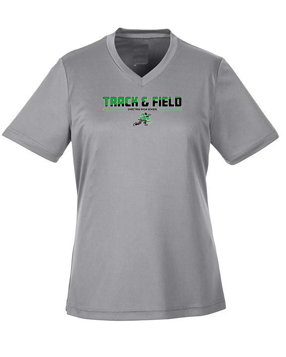 Choctaw HS Track & Field Cut - Womens Performance Shirt
