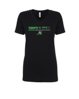 Choctaw HS Track & Field Cut - Womens Vneck