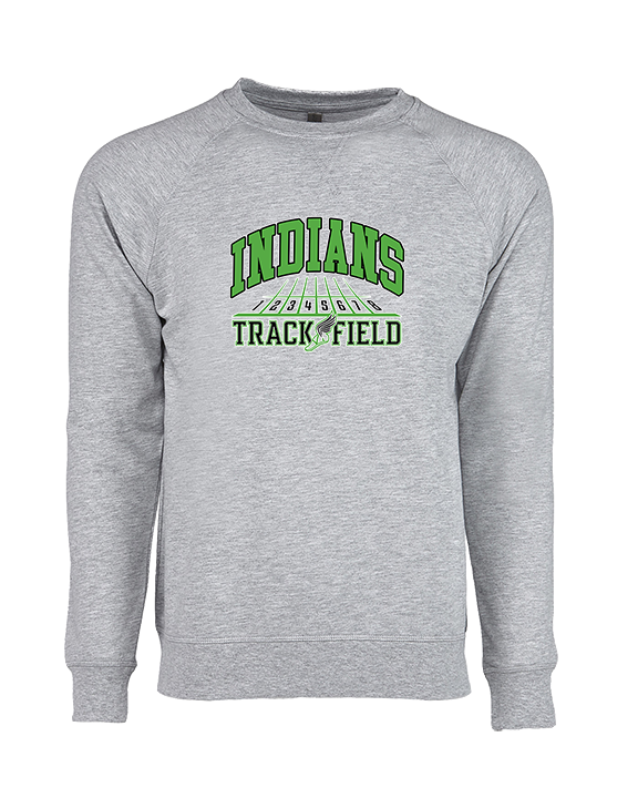 Choctaw HS Track & Field Lanes - Crewneck Sweatshirt