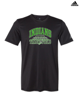 Choctaw HS Track & Field Lanes - Mens Adidas Performance Shirt