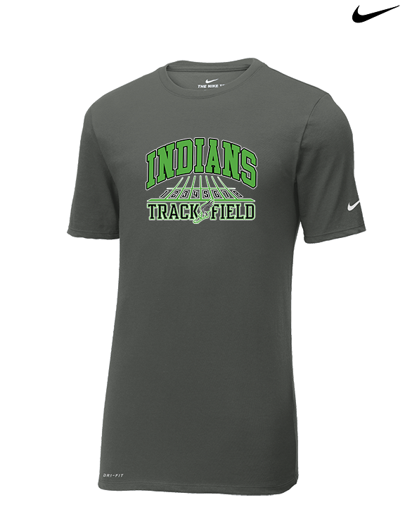Choctaw HS Track & Field Lanes - Mens Nike Cotton Poly Tee