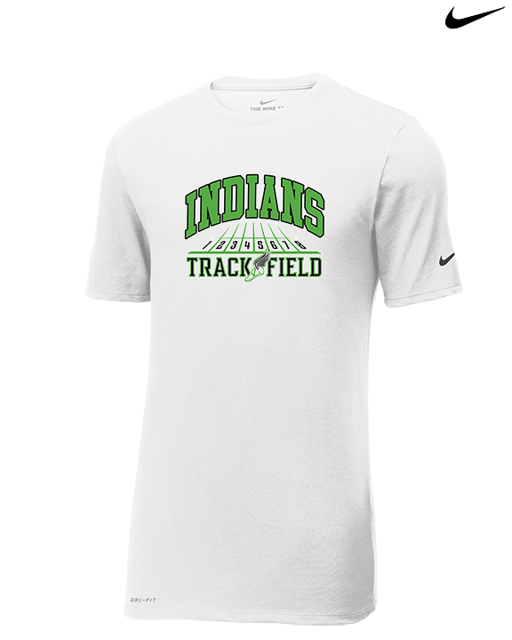 Choctaw HS Track & Field Lanes - Mens Nike Cotton Poly Tee