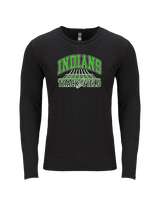 Choctaw HS Track & Field Lanes - Tri-Blend Long Sleeve