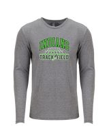 Choctaw HS Track & Field Lanes - Tri-Blend Long Sleeve